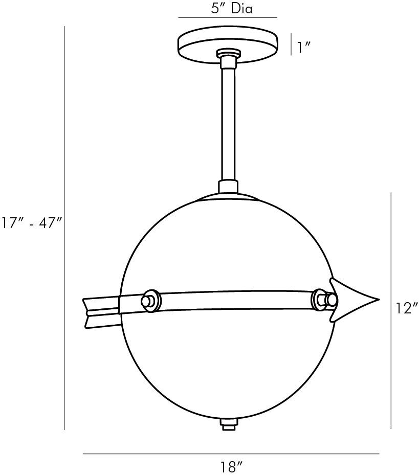 Люстра Arteriors CELESTIAL PENDANT Люстра Arteriors CELESTIAL PENDANT в Тюмени