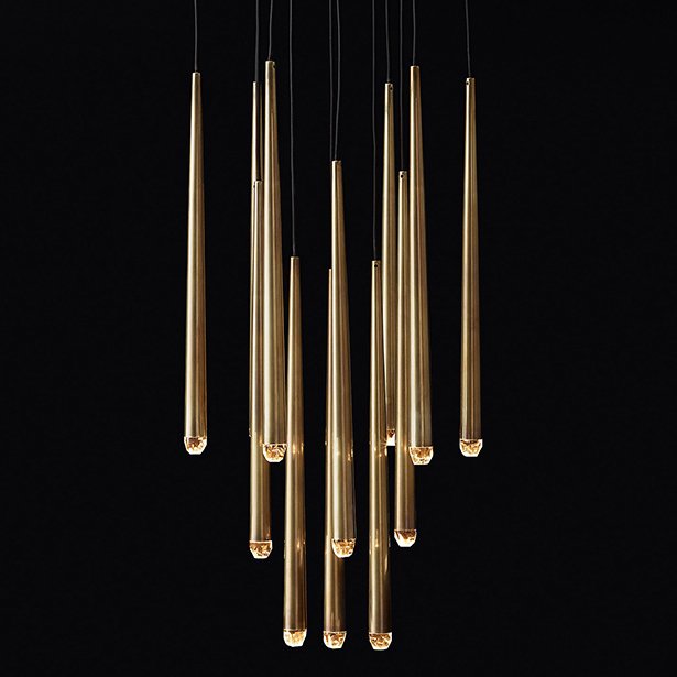 Люстра RH Aquitaine Round Chandelier Бронза Люстра RH Aquitaine Round Chandelier Бронза в Тюмени | Loft Concept