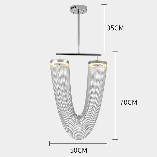 Люстра Otero Silver Larose Guyon Люстра Otero Silver Larose Guyon в Тюмени