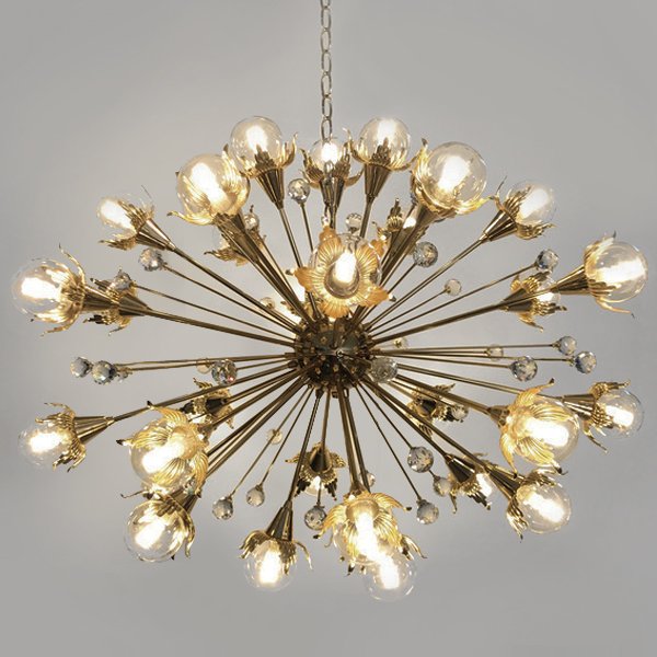 Люстра Jonathan Adler GIANT SPUTNIK CHANDELIER Латунь Люстра Jonathan Adler GIANT SPUTNIK CHANDELIER Латунь в Тюмени | Loft Concept