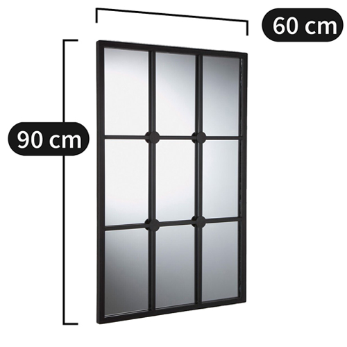 Зеркало-окно Rect Black 90 Зеркало-окно Rect Black 90 в Тюмени