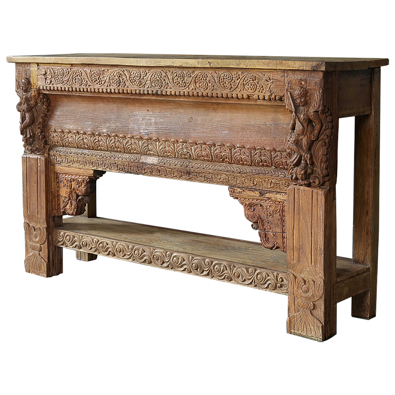 Консоль Sathwik Console Древесина Консоль Sathwik Console Древесина в Тюмени | Loft Concept