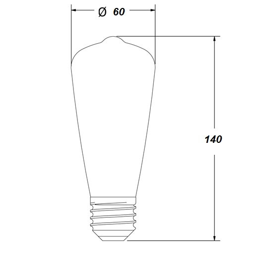 Лампочка Loft Edison Retro Bulb №1 Лампочка Loft Edison Retro Bulb №1 в Тюмени