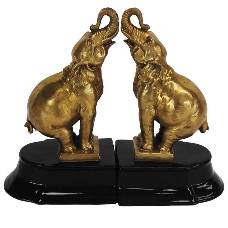 Держатель для книг Golden Elephants Золотой Черный Держатель для книг Golden Elephants Золотой Черный в Тюмени | Loft Concept