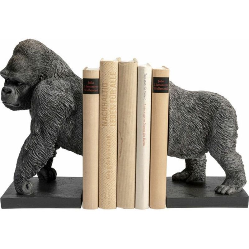 Держатель для книг King Kong Books Серый Бежевый Держатель для книг King Kong Books Серый Бежевый в Тюмени | Loft Concept