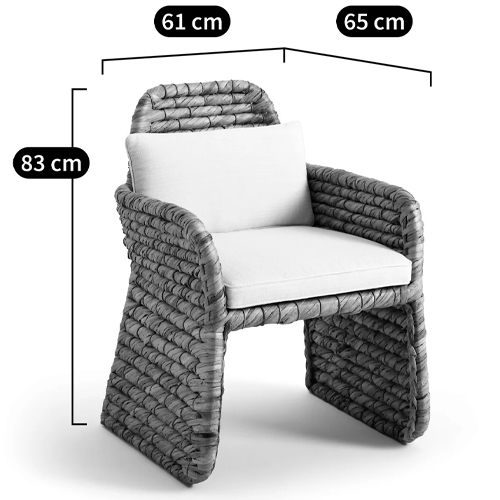 Плетеное кресло Madge Wicker Armchair Плетеное кресло Madge Wicker Armchair в Тюмени