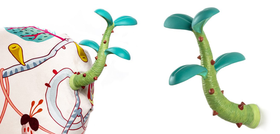 Аксессуар Seletti Hangers Sprout Medium Coloured L Аксессуар Seletti Hangers Sprout Medium Coloured L - Loft-Concept в Тюмени