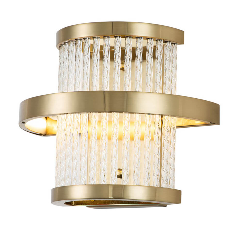 Бра Liadan Glass Tubes Wall Lamp Прозрачное Стекло Латунь Бра Liadan Glass Tubes Wall Lamp Прозрачное Стекло Латунь в Тюмени | Loft Concept