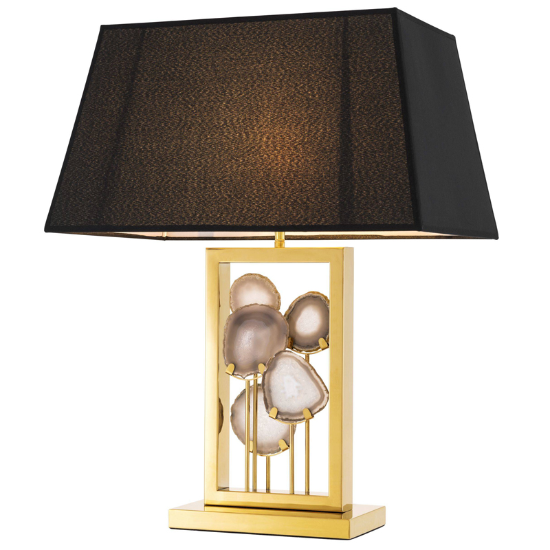Настольная лампа Eichholtz Table Lamp Margiela Глянцевое золото Черный Настольная лампа Eichholtz Table Lamp Margiela Глянцевое золото Черный в Тюмени | Loft Concept