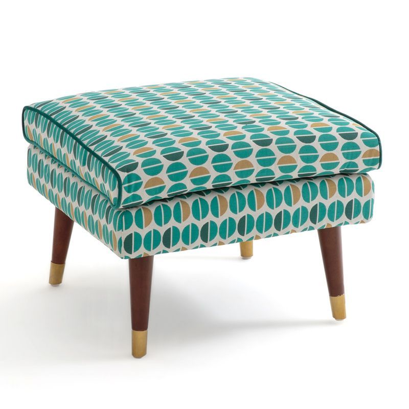 Пуф Classic Furniture синий белый желтый Синий Белый Желтый Пуф Classic Furniture синий белый желтый Синий Белый Желтый в Тюмени | Loft Concept