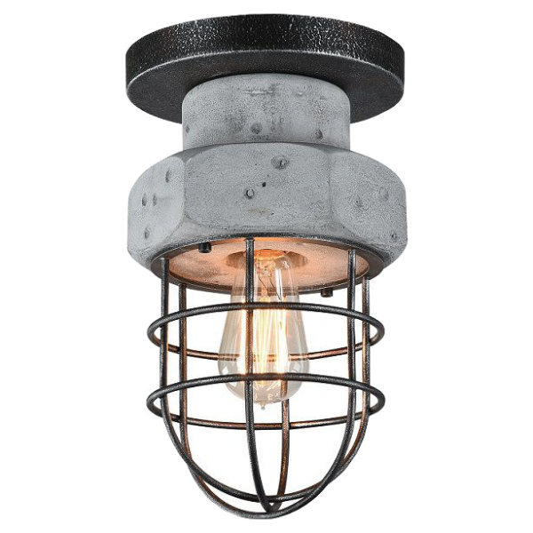 Потолочный светильник Concrete Bolt Chandelier Потолочный светильник Concrete Bolt Chandelier в Тюмени | Loft Concept