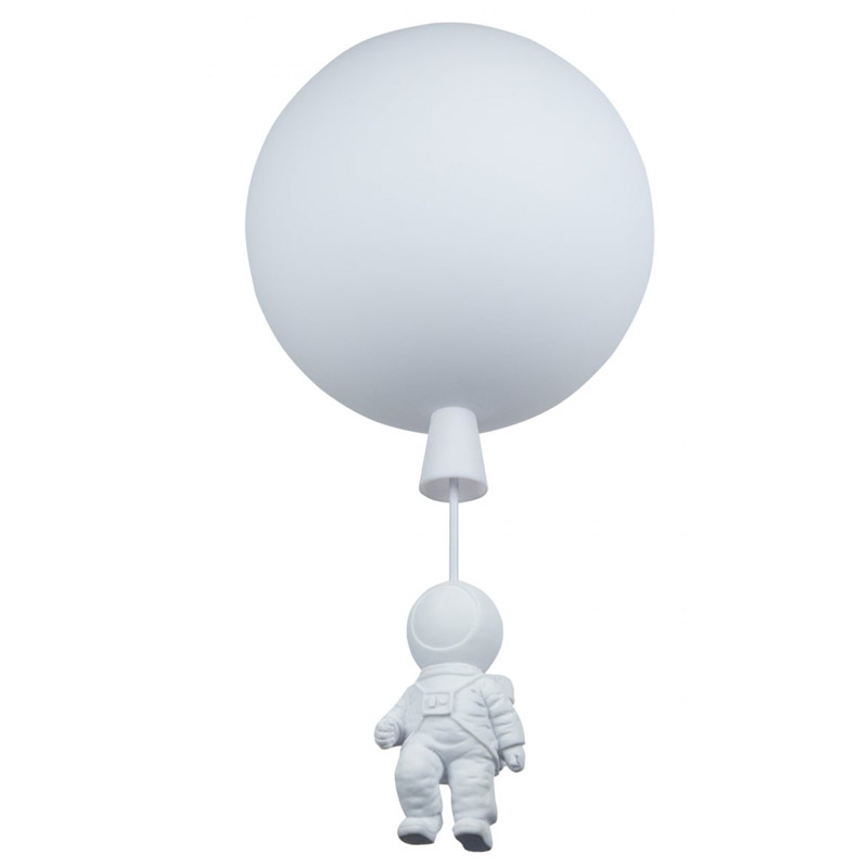 Потолочный светильник Cosmonaut white ball Белый Потолочный светильник Cosmonaut white ball Белый в Тюмени | Loft Concept