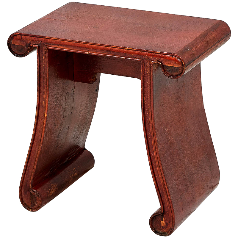 Табурет в китайском стиле Chinese Tabouret Red Красный Табурет в китайском стиле Chinese Tabouret Red Красный в Тюмени | Loft Concept