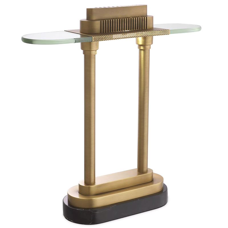 Настольная лампа Eichholtz Desk Lamp Bologno Золотой Черный Мрамор Nero Прозрачное Стекло Настольная лампа Eichholtz Desk Lamp Bologno Золотой Черный Мрамор Nero Прозрачное Стекло в Тюмени | Loft Concept