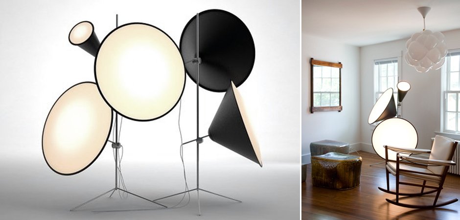 Торшер Tom Dixon Cone Gold Торшер Tom Dixon Cone Gold - Loft-Concept в Тюмени