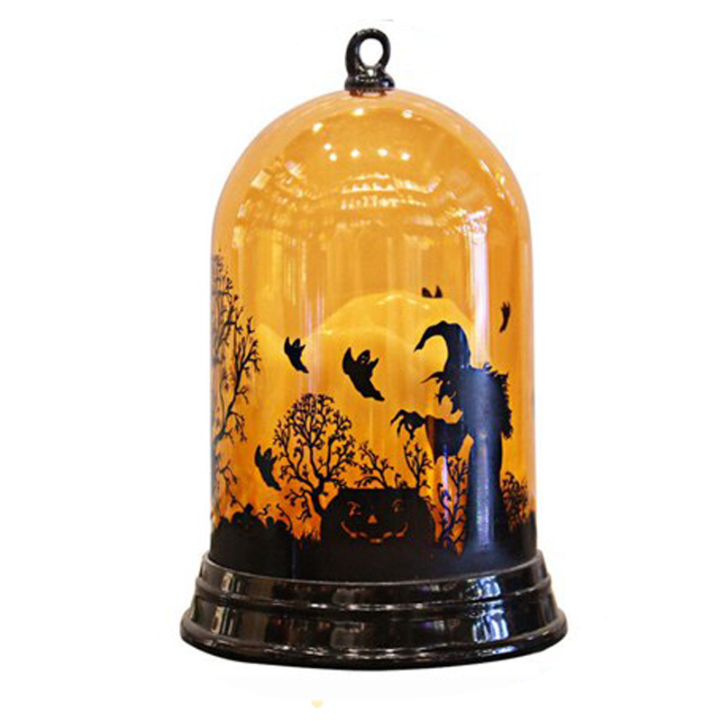 Фонарь Halloween Lantern Оранжевый Черный Фонарь Halloween Lantern Оранжевый Черный в Тюмени | Loft Concept