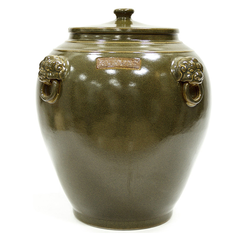 Ваза Green Vase Lions Зеленый Ваза Green Vase Lions Зеленый в Тюмени | Loft Concept