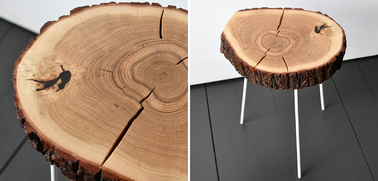 Приставной стол Grant Industrial Metal Rust Side Table - фото