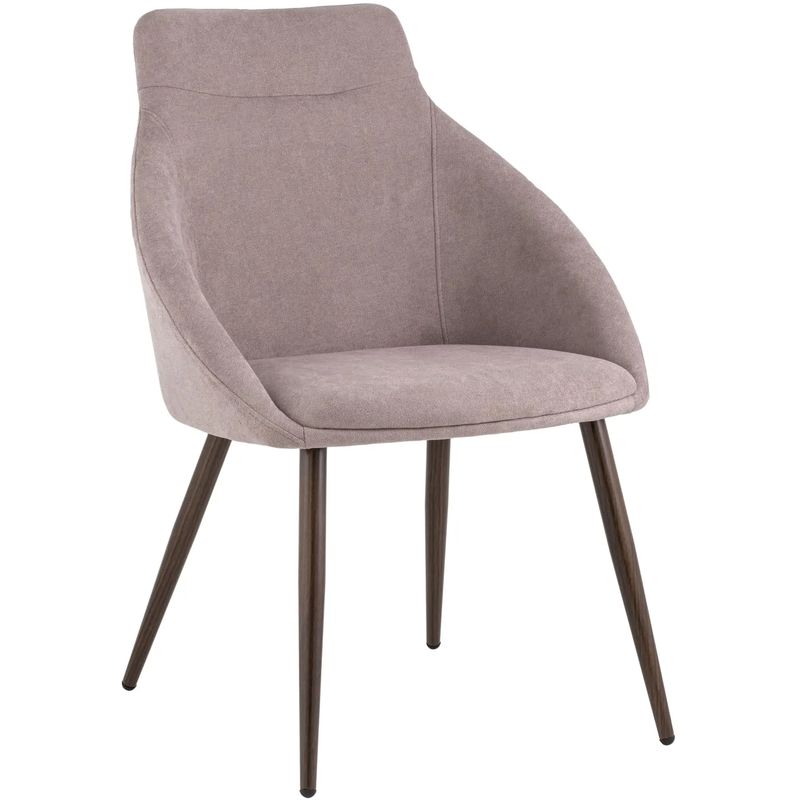 Стул Queenie Chair Пыльно-Розовый Цвет Розовый пастельный Коричневый Стул Queenie Chair Пыльно-Розовый Цвет Розовый пастельный Коричневый в Тюмени | Loft Concept