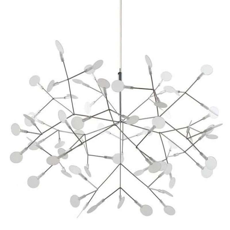 Люстра Heracleum silver 98 Серебряный Белый Люстра Heracleum silver 98 Серебряный Белый в Тюмени | Loft Concept