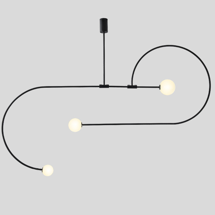 Люстра Fontana Amorosa Three Vortex Black Черный Белый Люстра Fontana Amorosa Three Vortex Black Черный Белый в Тюмени | Loft Concept