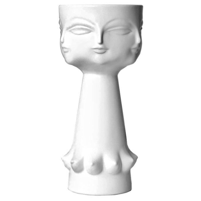 Ваза GEROGIA VASE II Белый Ваза GEROGIA VASE II Белый в Тюмени | Loft Concept