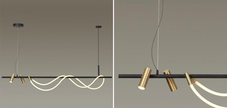 Подвесной Светильник LUKE LAMPCO TRACER LAMP Ширина 180 см Подвесной Светильник LUKE LAMPCO TRACER LAMP Ширина 180 см - Loft-Concept в Тюмени
