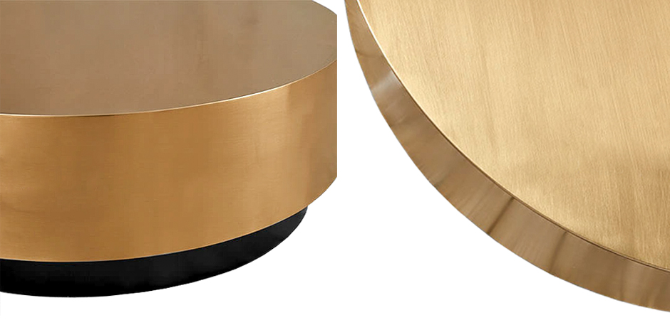 Кофейный столик Gold Washer Coffee Table Кофейный столик Gold Washer Coffee Table - Loft-Concept в Тюмени