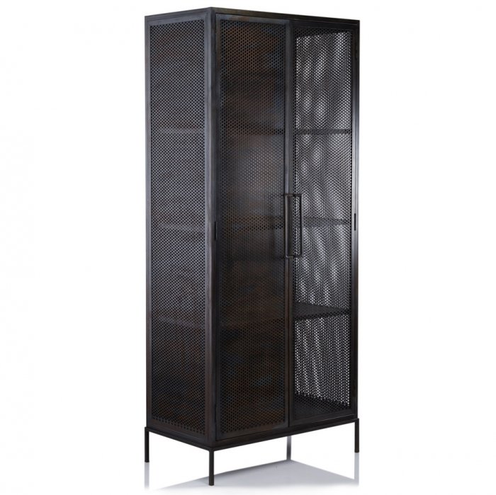 Шкаф Industrial Loft Dark Metal Tali Cabinet Черный Шкаф Industrial Loft Dark Metal Tali Cabinet Черный в Тюмени | Loft Concept