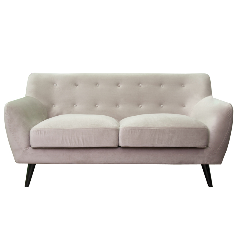 Диван Amantea Sofa beige velour Бежевый Диван Amantea Sofa beige velour Бежевый в Тюмени | Loft Concept