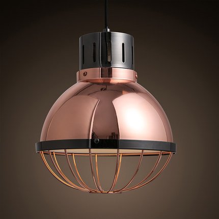 Подвесной светильник Ufo Copper Pendant Small Черный Медь в Тюмени | Loft Concept 