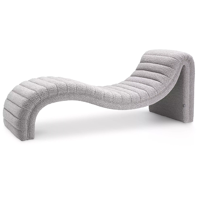 Кушетка Eichholtz Chaise Longue Pioneer Серый Кушетка Eichholtz Chaise Longue Pioneer Серый в Тюмени | Loft Concept