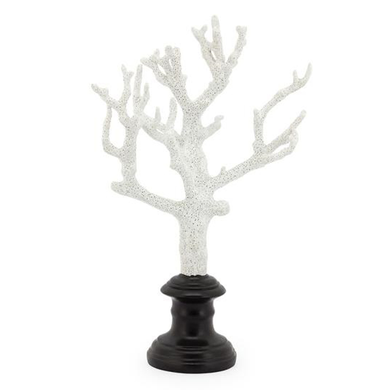 Статуэтка White Coral 37 Белый Черный Статуэтка White Coral 37 Белый Черный в Тюмени | Loft Concept