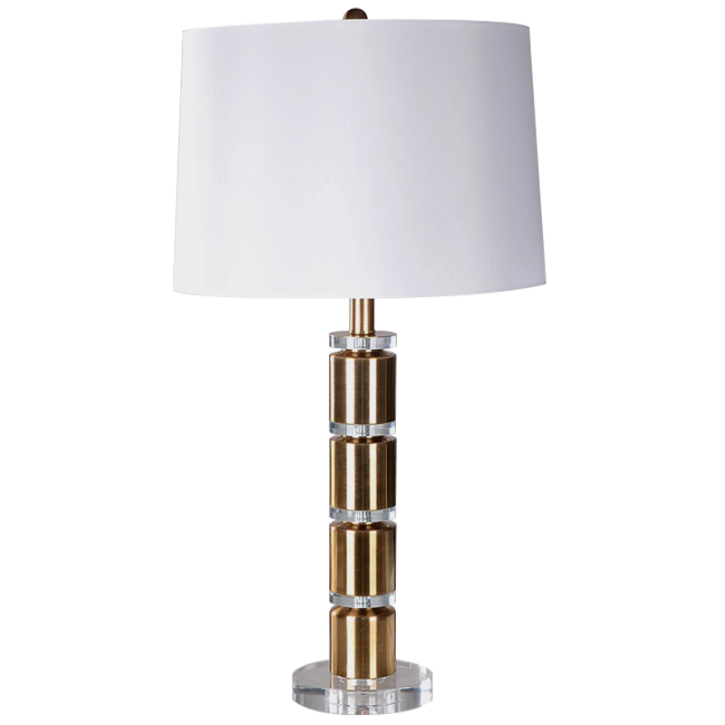 Настольная лампа Beatrix Lampshade Table Lamp Молочный Прозрачное Стекло Латунь Настольная лампа Beatrix Lampshade Table Lamp Молочный Прозрачное Стекло Латунь в Тюмени | Loft Concept