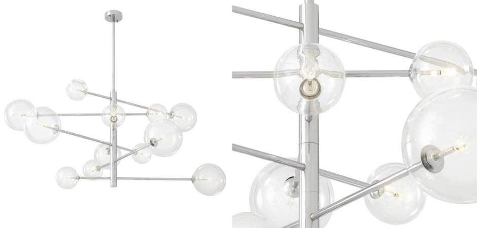 Люстра Chandelier Argento L Nickel Люстра Chandelier Argento L Nickel - Loft-Concept в Тюмени