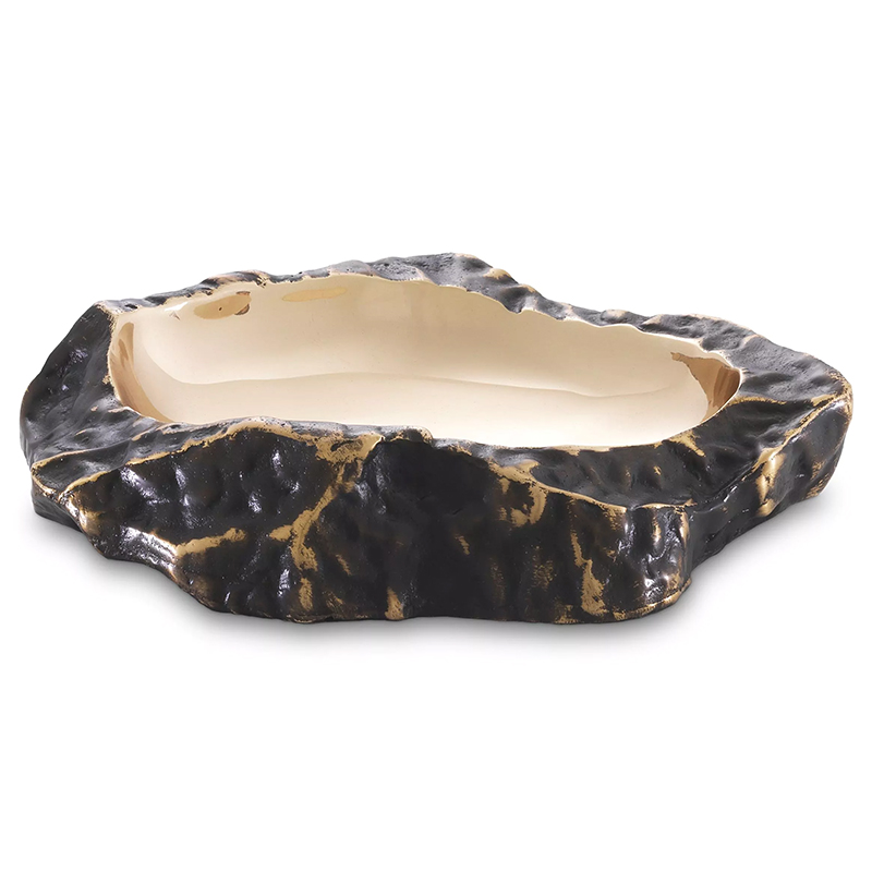 Чаша Eichholtz Bowl Callas Латунь Античная полированная Черный Чаша Eichholtz Bowl Callas Латунь Античная полированная Черный в Тюмени | Loft Concept