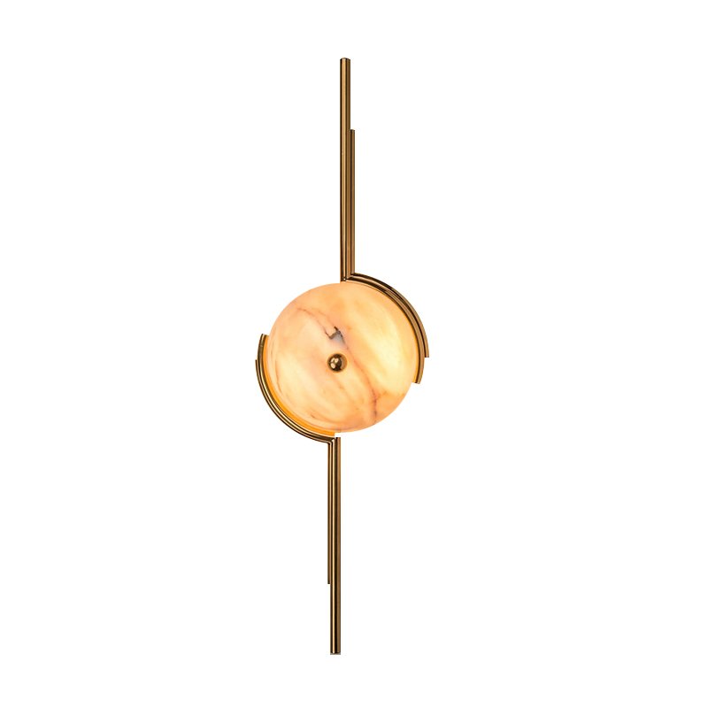 Бра Chelsom Limited Wall Lamp Marble Латунь Бра Chelsom Limited Wall Lamp Marble Латунь в Тюмени | Loft Concept