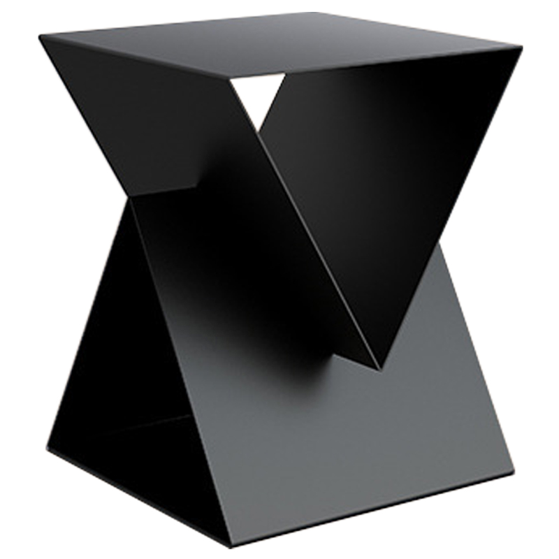 Приставной стол Two Triangles Black Side Table Черный Приставной стол Two Triangles Black Side Table Черный в Тюмени | Loft Concept