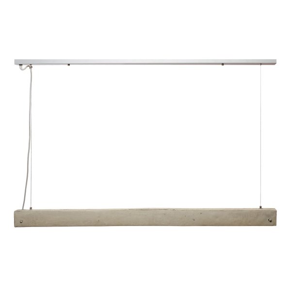 Подвесной светильник Concrete Cubicus Line Pendant Серый Подвесной светильник Concrete Cubicus Line Pendant Серый в Тюмени | Loft Concept