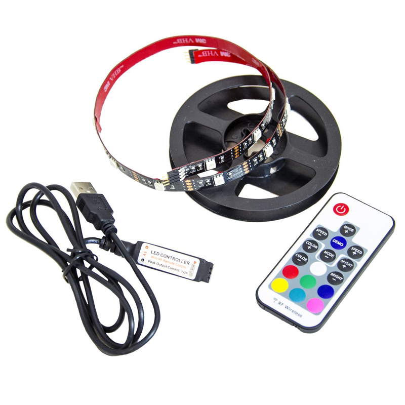 Комплект светодиодной ленты 7,2W/m 30LED/m 5050SMD разноцветная 0,5М Белый Комплект светодиодной ленты 7,2W/m 30LED/m 5050SMD разноцветная 0,5М Белый в Тюмени | Loft Concept