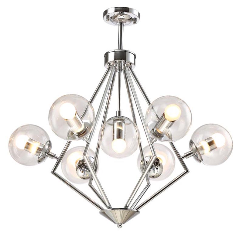 Люстра Liebaud Chandelier 7 lamp Хром Люстра Liebaud Chandelier 7 lamp Хром в Тюмени | Loft Concept