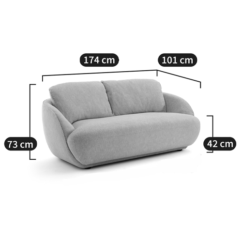 Двухместный диван Halle Green Sofa Двухместный диван Halle Green Sofa в Тюмени