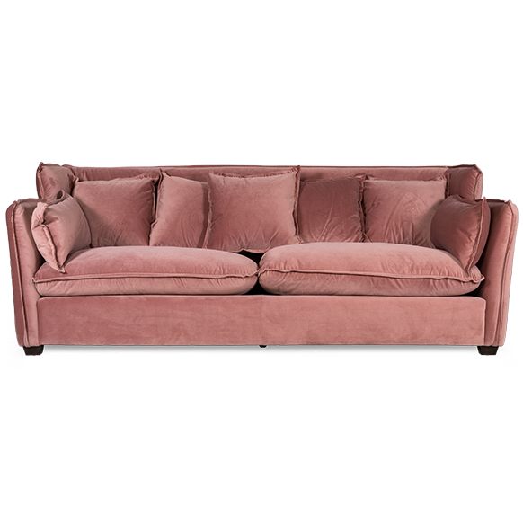Диван Velwish rose Розовый пастельный Диван Velwish rose Розовый пастельный в Тюмени | Loft Concept