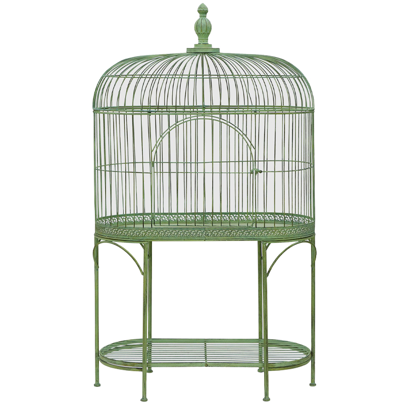 Декоративная клетка Bird Античный зеленый в Тюмени | Loft Concept 