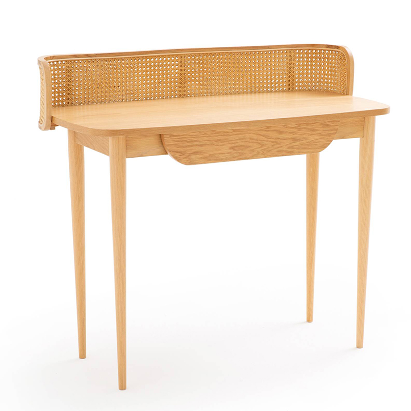 Рабочий стол Morten Wicker Table Светлый дуб Рабочий стол Morten Wicker Table Светлый дуб в Тюмени | Loft Concept