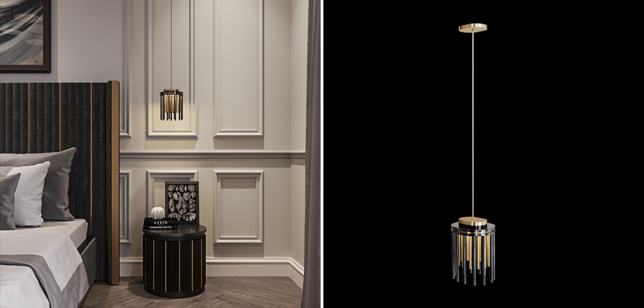 Подвесной светильник из латуни Coliseum Black Подвесной светильник из латуни Coliseum Black - Loft-Concept в Тюмени