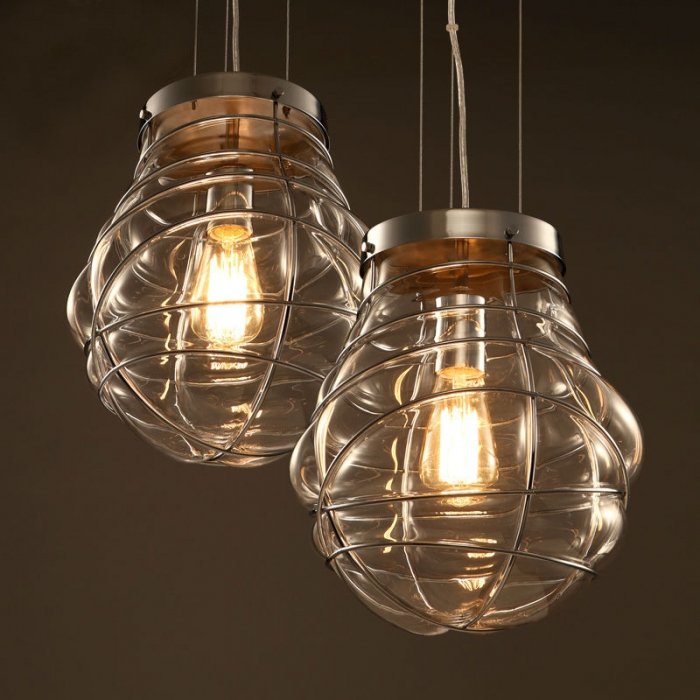 Подвесной светильник Steampunk Glass Shape Подвесной светильник Steampunk Glass Shape в Тюмени | Loft Concept