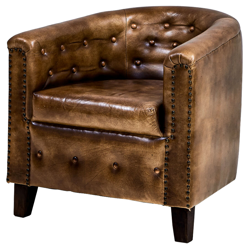 Кресло Grantham Chair Коричневый винтаж Кресло Grantham Chair Коричневый винтаж в Тюмени | Loft Concept