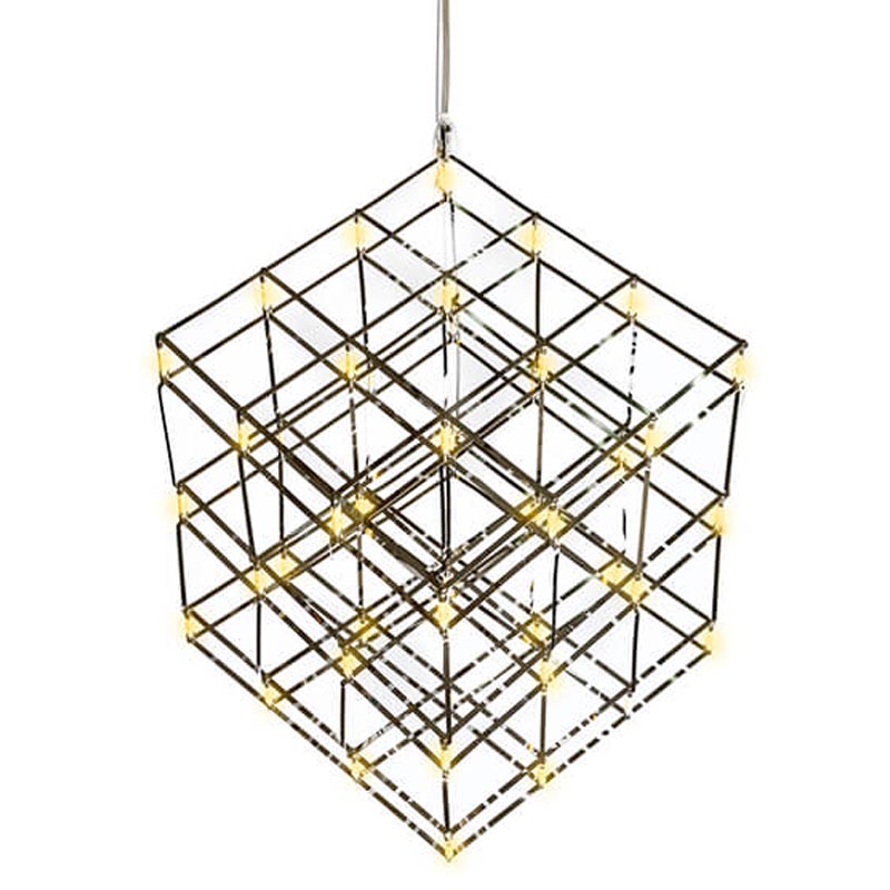 Люстра Moooi Tesseract Yellow lamp S Хром Люстра Moooi Tesseract Yellow lamp S Хром в Тюмени | Loft Concept