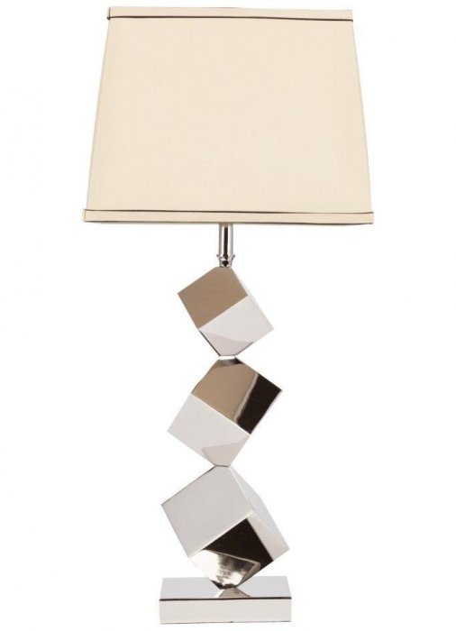 Настольная лампа Cubus Table Lamp Серебряный Настольная лампа Cubus Table Lamp Серебряный в Тюмени | Loft Concept